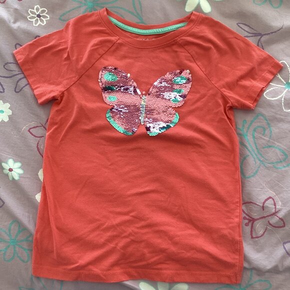 Cat & Jack Set of 2 Short Sleeved T-Shirts Size M (7/8) - Picture 5 of 5